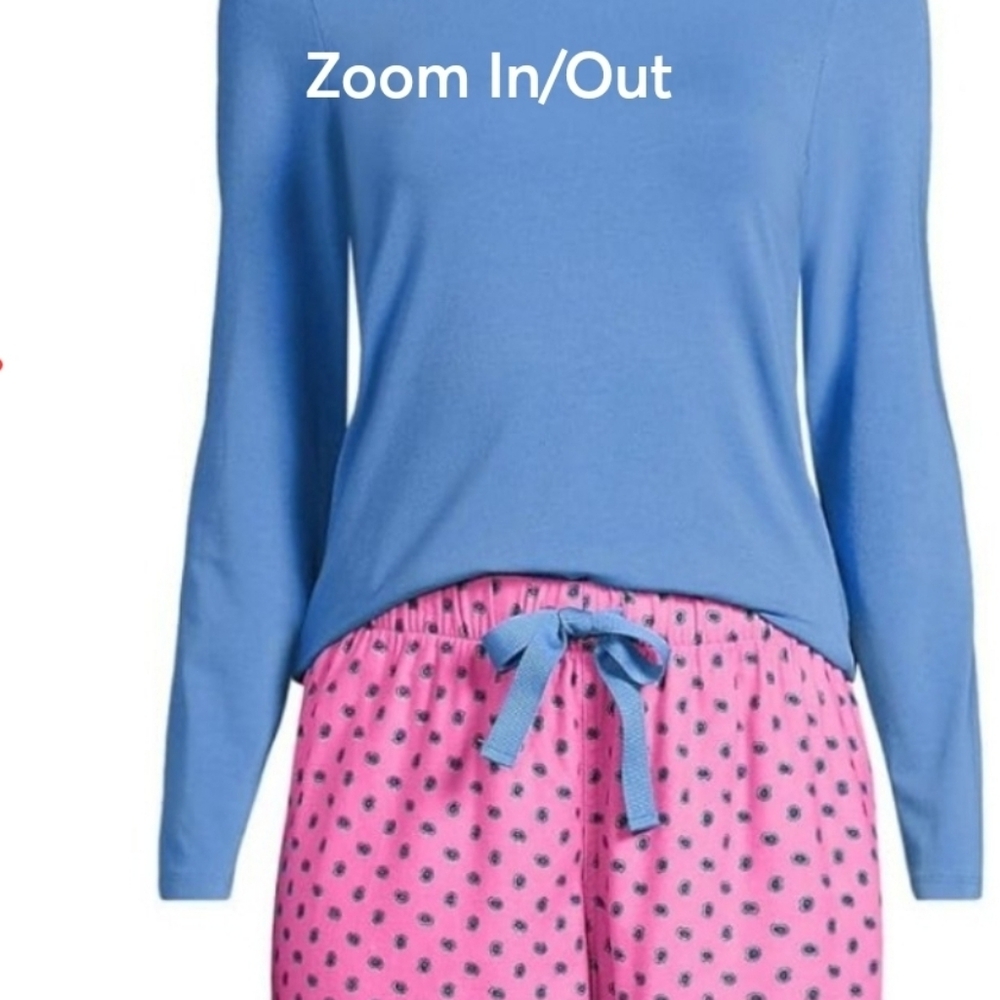 Lands End Pajama Set